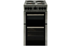 Beko BDV555AS Double Electric Cooker - Silver.